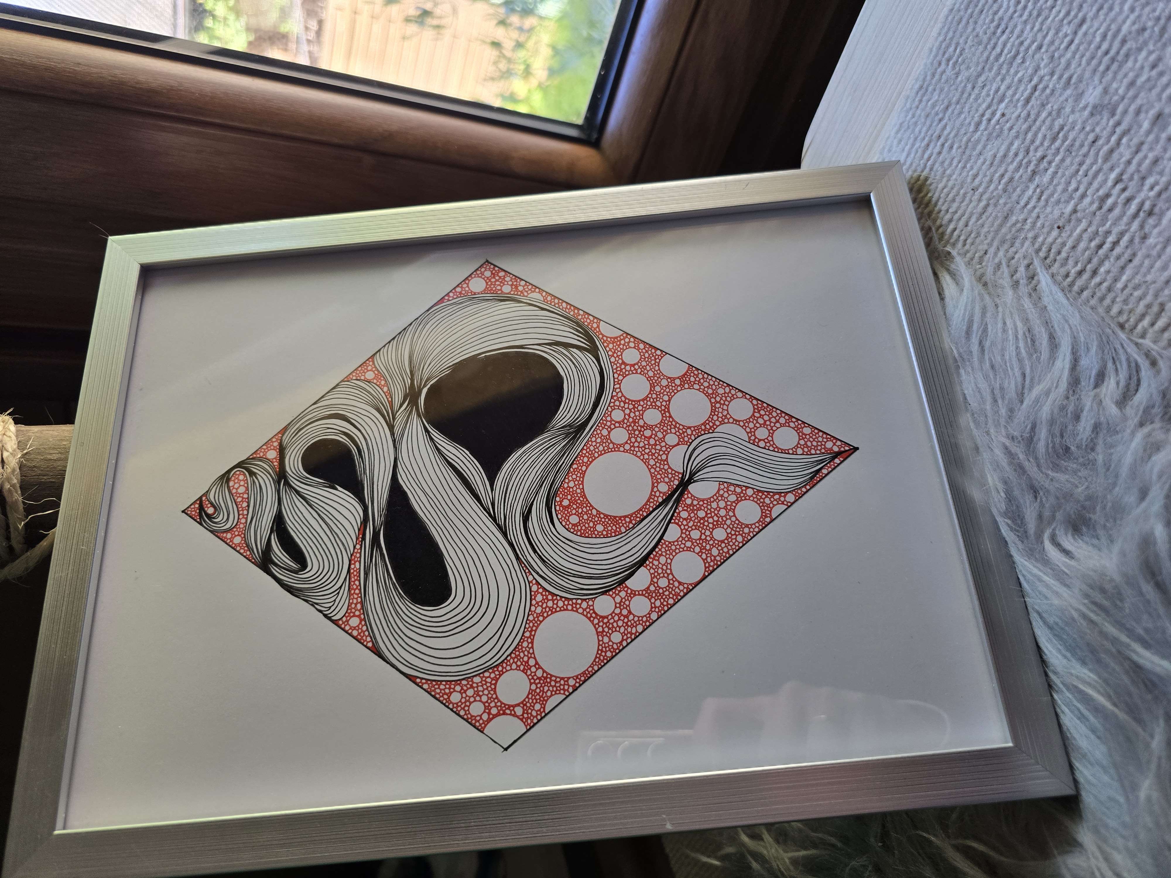 Illustration abstraite doodleidoo