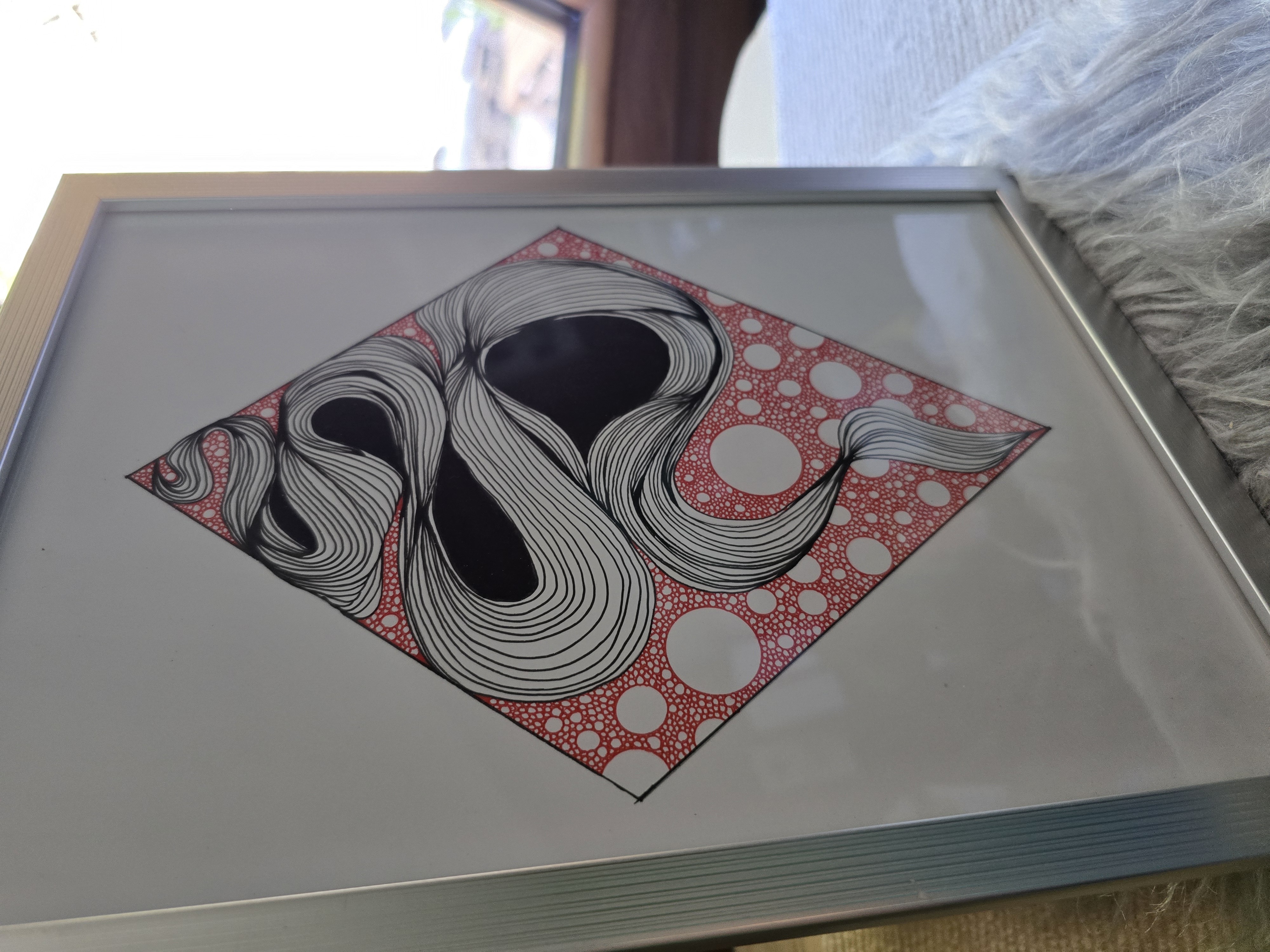 Illustration abstraite doodleidoo