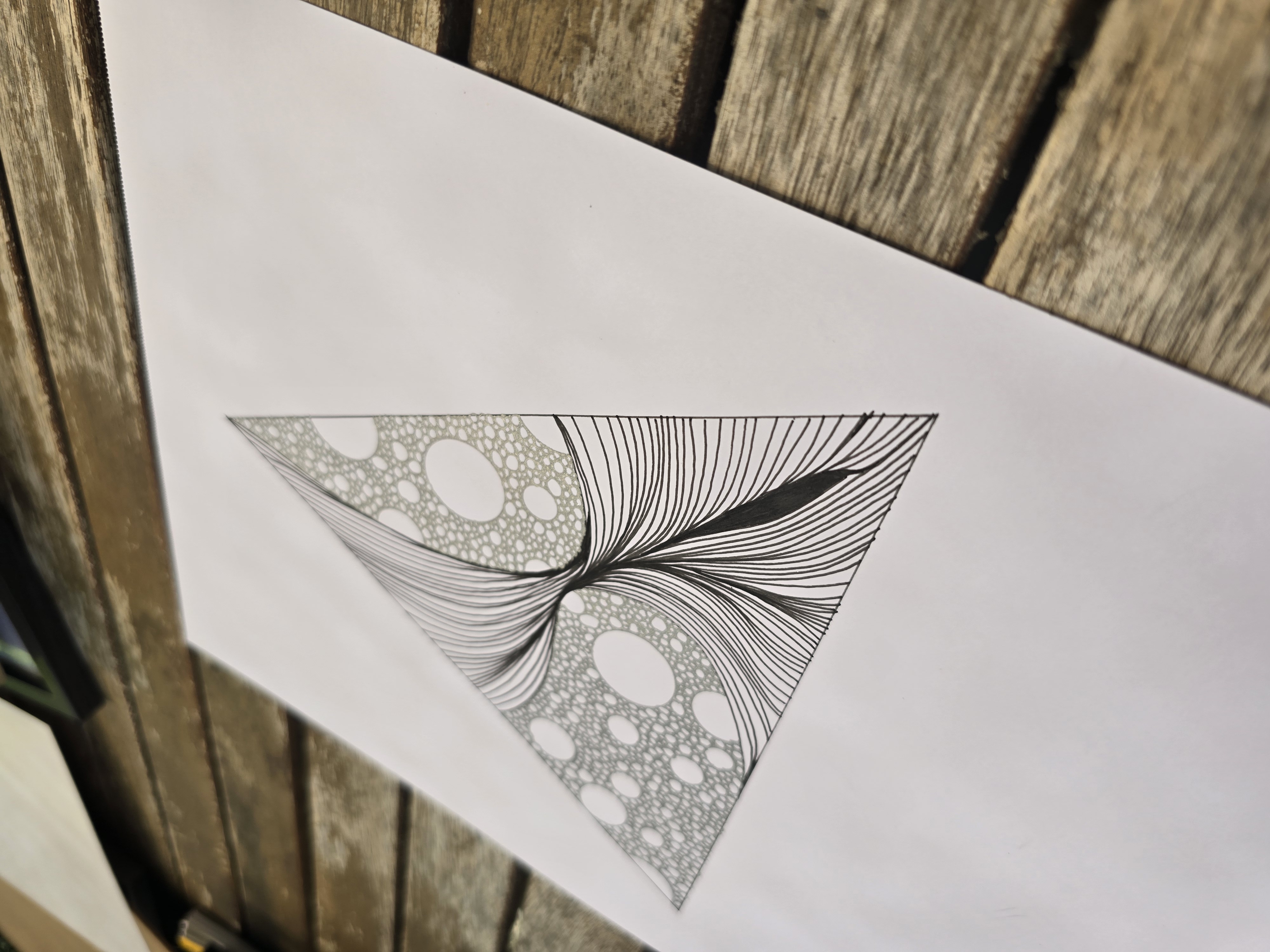 Illustration abstraite doodleidoo
