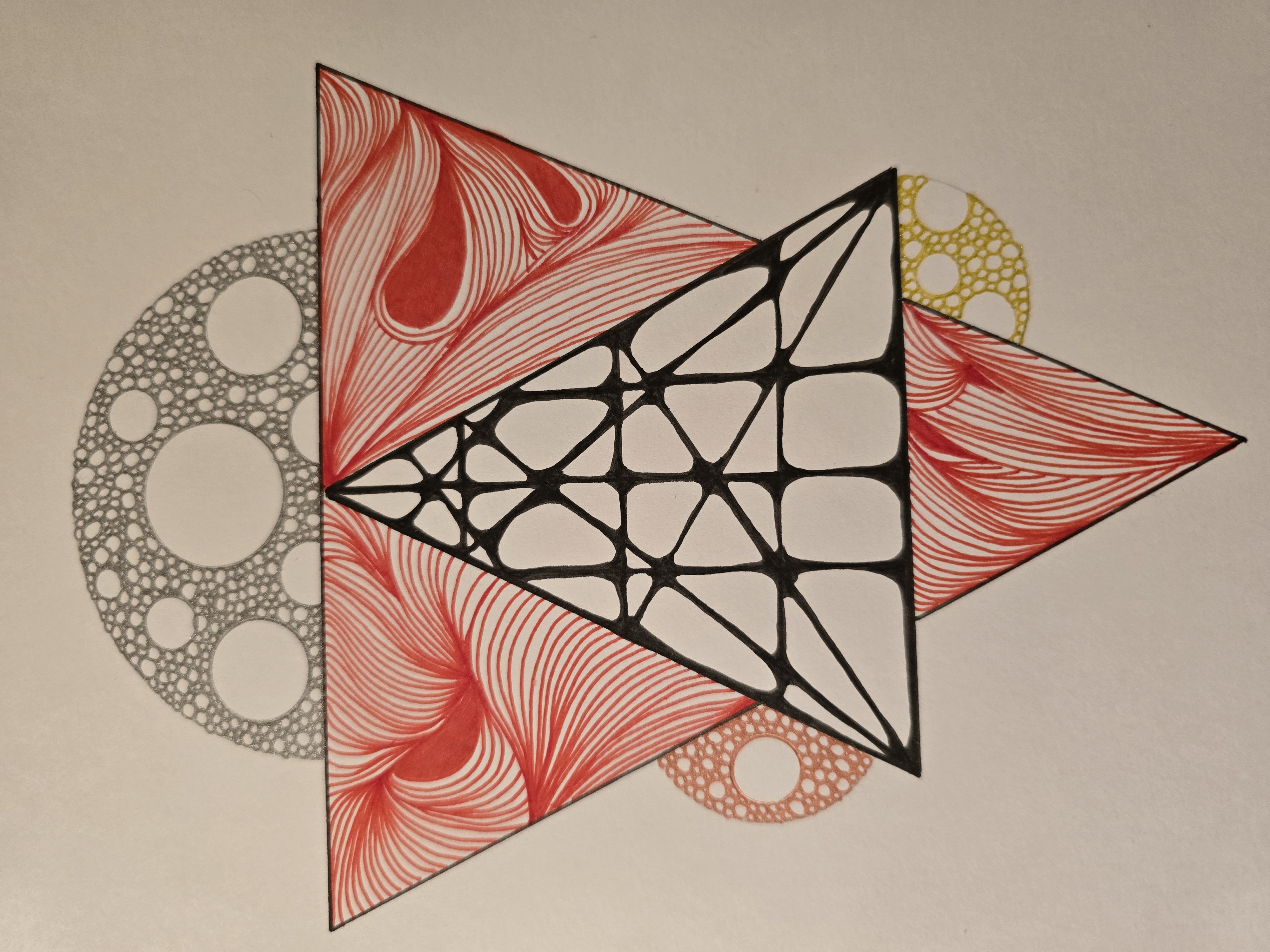 Illustration abstraite doodleidoo